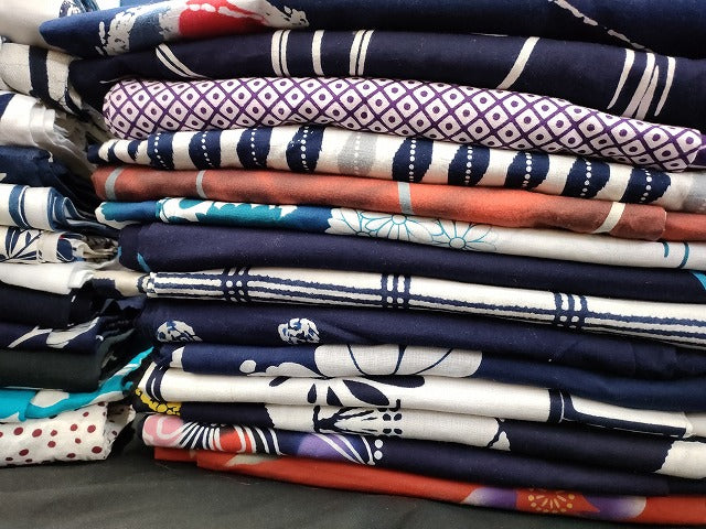 平和屋本店■浴衣 まとめて 45点 金魚 花柄 hiromichi nakano 綿紅梅 など 着用可能多数 未使用品あり ppp3074