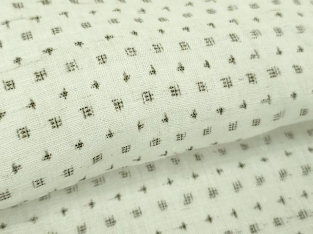 平和屋本店＊極上 夏物 沖縄県無形文化財指定 本場八重山上布 麻 反端付き 逸品 未使用 DZAB3465kh6