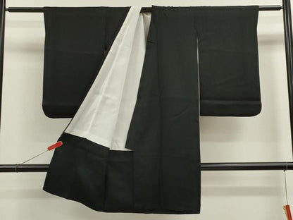 平和屋着物[]七五三　男の子　祝着・羽織・袴・小物セット　宝船　黒地　金彩　逸品　CABB2065ze