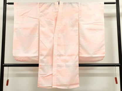 平和屋着物[]七五三　女の子　７歳　祝着　四つ身　長襦袢セット　草花文　金彩　逸品　CABB2064ze