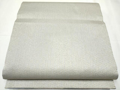 平和屋着物▽スリーシーズン　春夏秋　両面　全通柄袋帯　流水文　金銀糸　正絹　逸品　CABB0524hy