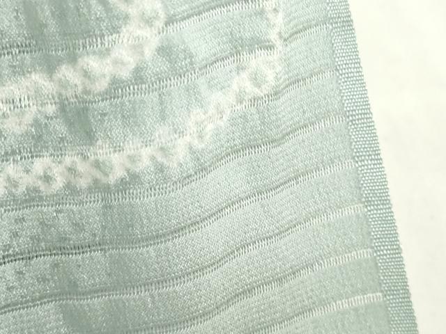 平和屋着物＊夏物 和装小物 帯締め・帯揚げセット 絽 流水色紙花文 逸品