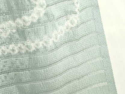 平和屋着物＊夏物　和装小物　帯締め・帯揚げセット　絽　流水色紙花文　逸品　未使用　DAAV8480zzz