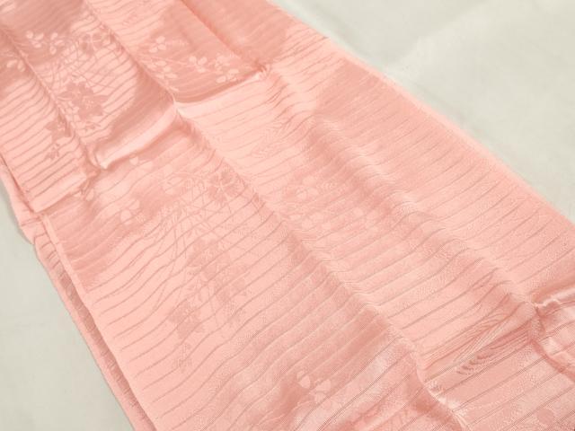 平和屋着物＊夏物 和装小物 帯締め・帯揚げセット 絽 流水萩桔梗地紋 逸品 未使用 DAAV8513zzz