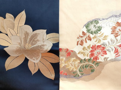 平和屋本店■名古屋帯 まとめて100点 鳳凰 花柄 刺繍 金糸 銀糸 など 着用可能多数 未使用品あり 全て正絹 se3815