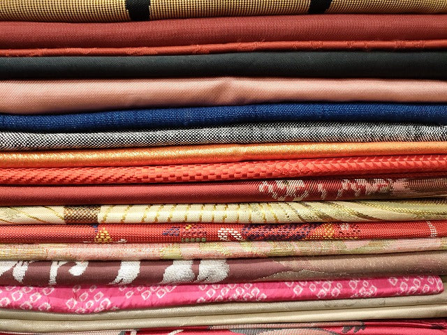 平和屋本店■名古屋帯 まとめて100点 鳳凰 花柄 刺繍 金糸 銀糸 など 着用可能多数 未使用品あり 全て正絹 se3815