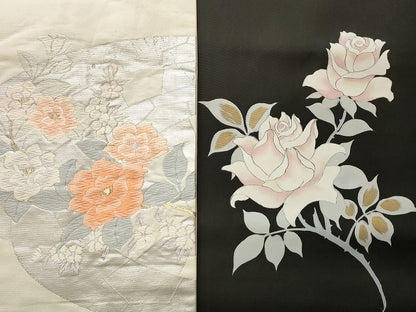 平和屋本店■名古屋帯 まとめて100点 向かい鳳凰 鶴 人物 更紗 薔薇 花柄 葡萄 手描き 刺繍 金銀糸 など 未使用品あり 全て正絹 se3816