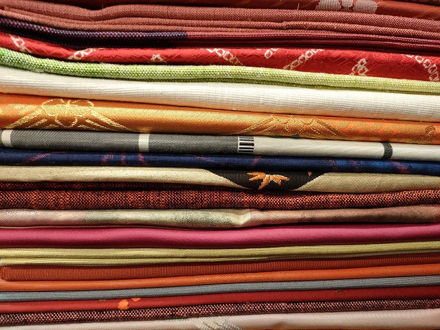 平和屋本店■名古屋帯 まとめて100点 鴛鴦 鳥 薔薇 花柄 吉野間道 手描き 刺繍 金銀糸 など 着用可能多数 未使用品あり 全て正絹 se3817