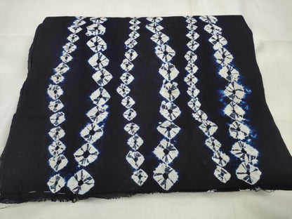 平和屋着物∴夏物 浴衣 有松鳴海絞 反物 着尺 蜘蛛絞り 立涌文 綿 逸品 未使用 DABA7018zzz