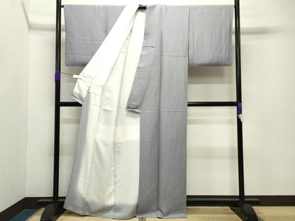 平和屋着物●上質な色無地　紋意匠　薄色　ますいわ屋扱い　正絹　逸品　CABA9643gh
