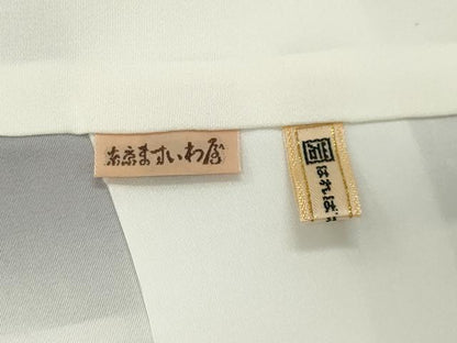 平和屋着物●上質な色無地　紋意匠　薄色　ますいわ屋扱い　正絹　逸品　CABA9643gh