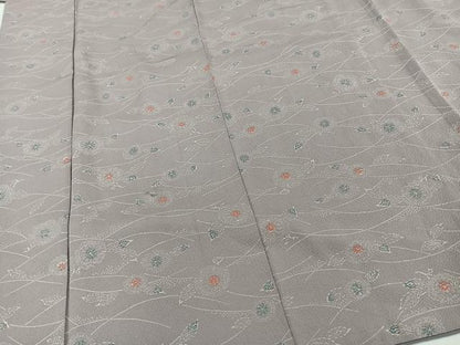 平和屋着物■上質な小紋　毬栗文　正絹　逸品　AABD9219uw