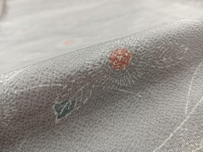 平和屋着物■上質な小紋　毬栗文　正絹　逸品　AABD9219uw