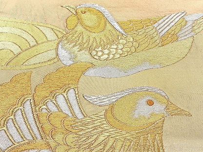 平和屋着物■袋帯 西陣 まとめて100点 鳳凰 鴛鴦 孔雀羽 鳥獣 馬 亀 人物 蝶 更紗 正倉院 宝相華 佐賀錦 未使用品あり 全て正絹 mmm975