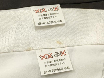 平和屋着物[]お宮参り　男の子　祝着　産着　初着　のしめ　刺繍　鷹　鷲　唐獅子　立波松文　暈し染め　金彩　逸品　DAAY3455ma