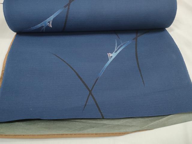 平和屋着物∴夏物 浴衣 反物 着尺 綿絽 よし水 東京本染 夏
