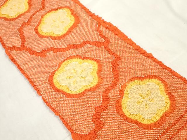 平和屋着物●和装小物　帯締め・帯揚げセット　振袖用　総絞り　丸組　金糸　逸品　未使用　DABA7135zzz