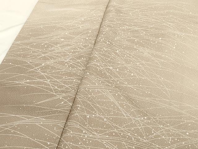 平和屋着物■訪問着　芝文　暈し染め　正絹　逸品　DABA5220cd