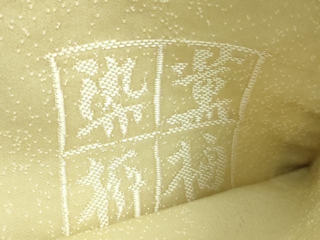 平和屋本店●極上 創業200年・7代目永治屋清左衛門 六通柄袋帯 唐織 松 金糸 逸品 DZAB2863kh6