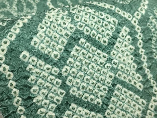 平和屋着物●極上　藤娘きぬたや・総絞り　九寸名古屋帯　亀甲花文　逸品　DZAB2929kh6