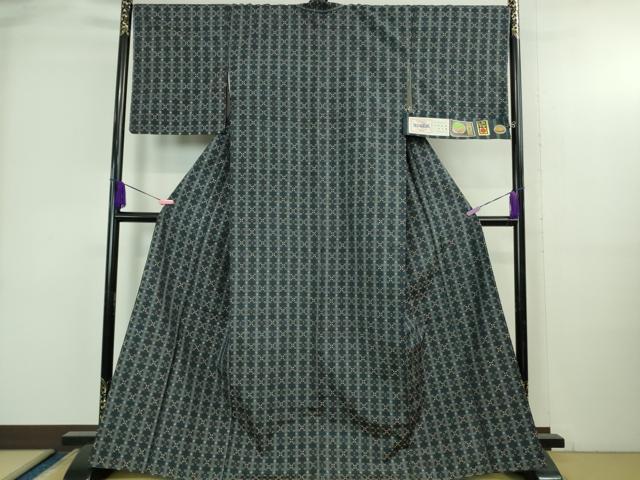 平和屋本店●極上　本場琉球　読谷山花織　紬地　島袋光子作　証紙付き　逸品　未使用　DZAA4700kh6