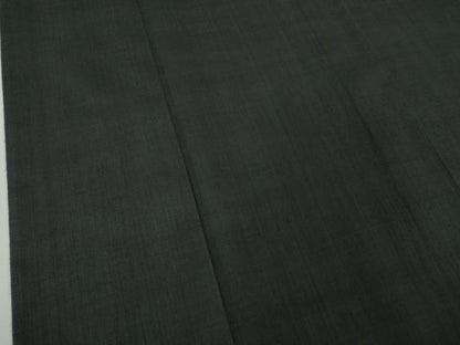 平和屋本店●極上　本場結城紬　重要無形文化財　色無地　羊羹色　高島屋扱い　逸品　DZAA3881kh6