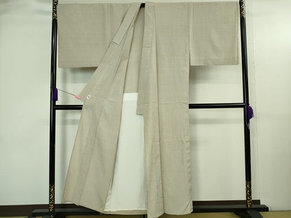 平和屋本店▽極上　男性　本塩沢　単衣　キングサイズ　170亀甲　逸品　DZAA2748kh6