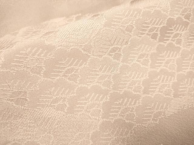 平和屋着物●極上　色留袖　色無地　老松地紋　水柿色　逸品　未使用　DZAB3883kh6