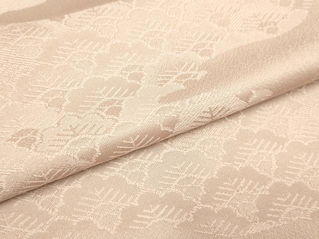 平和屋着物●極上　色留袖　色無地　老松地紋　水柿色　逸品　未使用　DZAB3883kh6