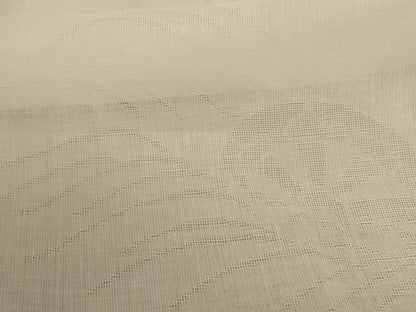 平和屋着物＊夏物 長襦袢 流水片輪車紋紗 白色 AABE2708jd