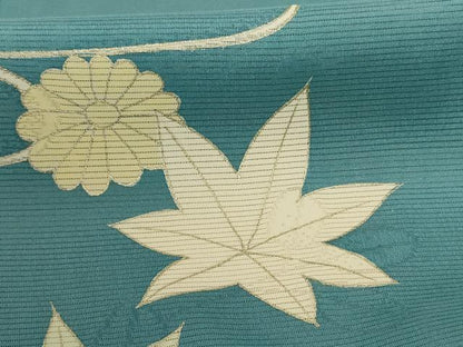 平和屋着物＊夏物 訪問着 絽 流水花文 金彩 正絹 逸品 AABE4290jd