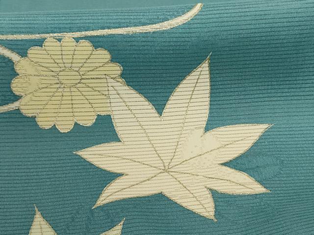 平和屋着物＊夏物 訪問着 絽 流水花文 金彩 正絹 逸品 AABE4290jd