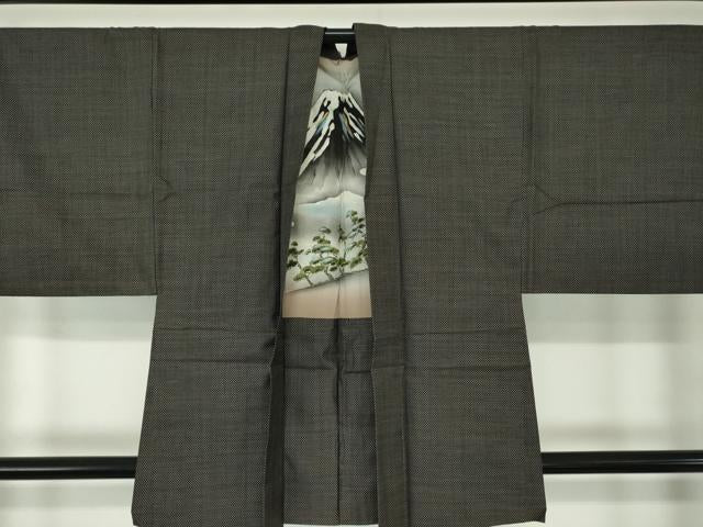 平和屋着物○男性 本場大島紬 アンサンブル 総絣 正絹 逸品 DABA1519ps