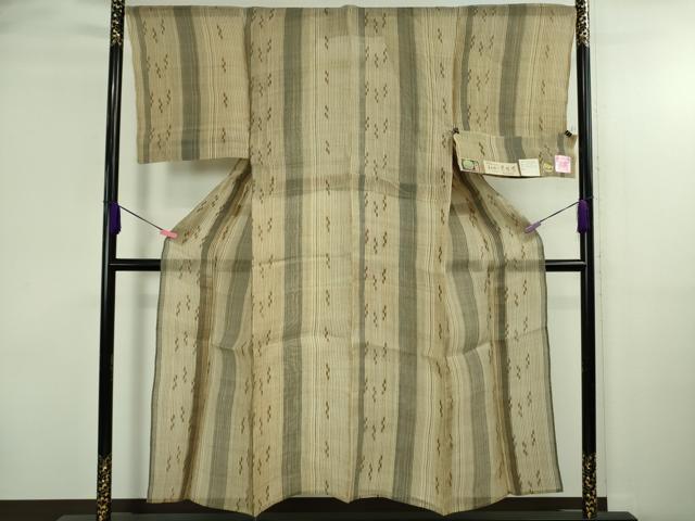 平和屋本店＊希少 夏物 男性 人間国宝 平良敏子 喜如嘉の芭蕉布 手積み