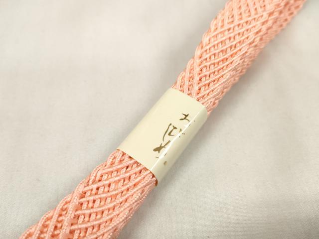 平和屋着物＊夏物 和装小物 帯締め・帯揚げセット 絽 流水撫子桔梗地紋