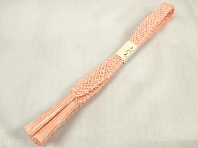 平和屋着物＊夏物 和装小物 帯締め・帯揚げセット 絽 流水撫子桔梗地紋