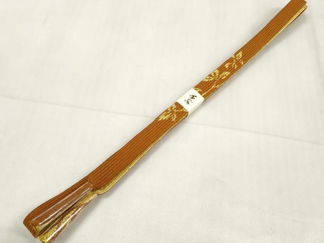 平和屋着物○和装小物 帯締め・帯揚げセット 松竹梅 銀彩 手組 高麗組