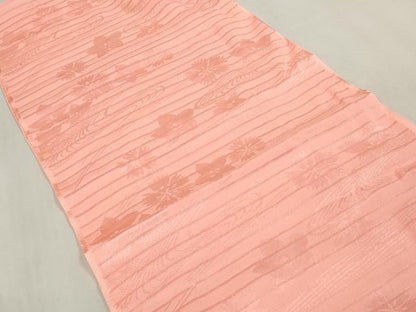 平和屋着物＊夏物 和装小物 帯締め・帯揚げセット 絽 流水撫子桔梗地紋 逸品 未使用 DABA7290zzz