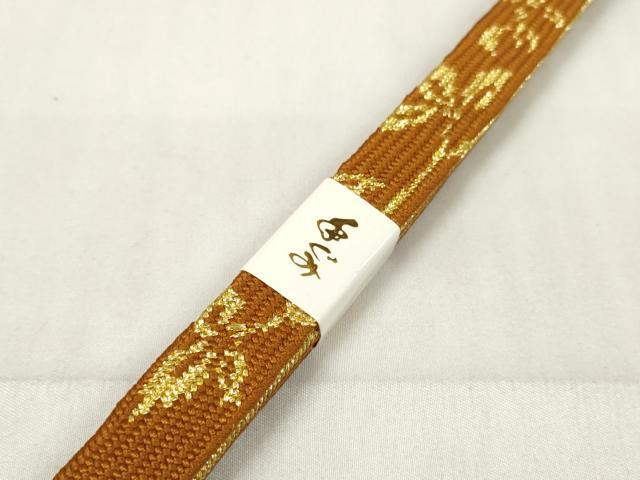 平和屋着物●和装小物　帯締め・帯揚げセット　松竹梅　銀彩　手組　高麗組　金糸　逸品　未使用　DABA7294zzz 平和屋着物○和装小物 帯締め・帯揚げセット 松竹梅 銀彩 手組 高麗組