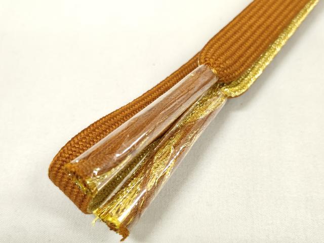 平和屋着物●和装小物　帯締め・帯揚げセット　松竹梅　銀彩　手組　高麗組　金糸　逸品　未使用　DABA7294zzz 平和屋着物○和装小物 帯締め・帯揚げセット 松竹梅 銀彩 手組 高麗組