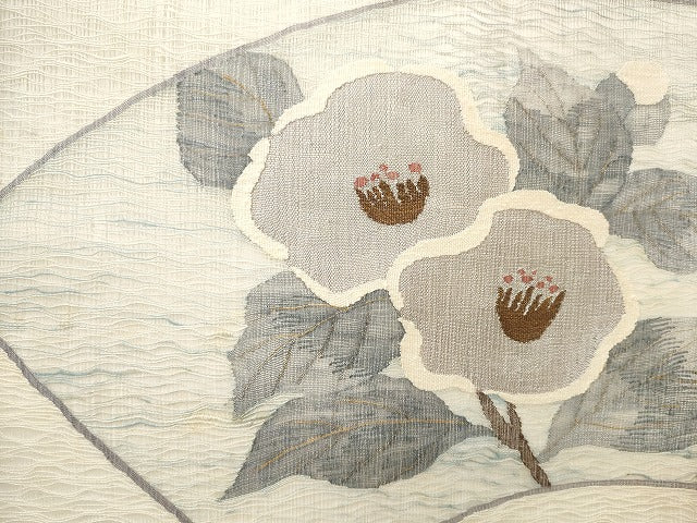 平和屋本店■夏物 袋帯 絽 紗 まとめて 50点 風景 花柄 すくい織 刺繍 金銀糸 など 未使用品あり 全て正絹 se3850