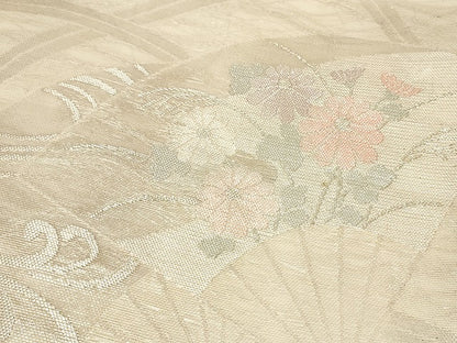 平和屋本店■夏物 袋帯 絽 紗 まとめて 50点 風景 花柄 すくい織 刺繍 金銀糸 など 未使用品あり 全て正絹 se3850