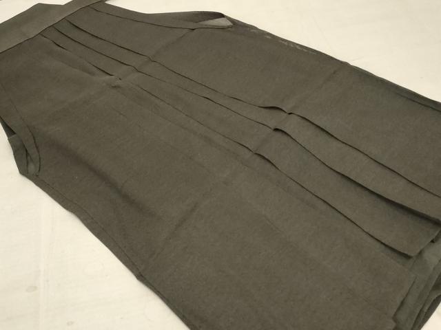 平和屋着物＊夏物 男性 馬乗り袴 霞文 正絹 逸品 AABE4393jd