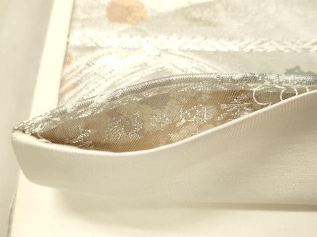 平和屋着物◎六通柄袋帯 古都の四季 金銀糸 錦引箔 正絹 逸品 DAAZ5821ea