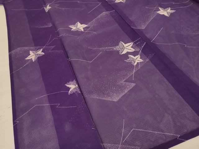 平和屋着物＊夏物　小紋　絽　幾何学文様　洗える着物　AABE4700jd 平和屋着物＊夏物 小紋 絽 幾何学文様 洗える着物 AABE4700jd