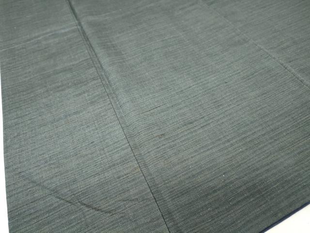 平和屋着物○男性 紬 アンサンブル 長羽織 霞文 正絹 逸品 DAAY9966az