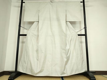 平和屋着物●本場大島紬　白大島　カタス　正絹　逸品　DAAY9943az