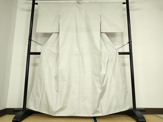 平和屋着物●本場大島紬　白大島　カタス　正絹　逸品　DAAY9943az