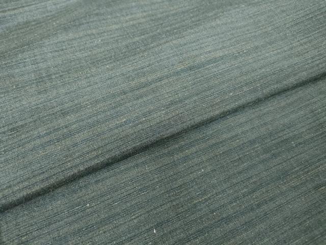 平和屋着物○男性 紬 アンサンブル 長羽織 霞文 正絹 逸品 DAAY9966az