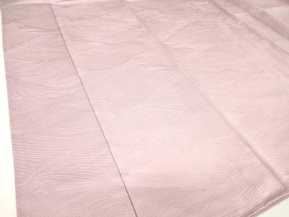平和屋着物●上質な色無地　流水地紋　紅藤色　正絹　逸品　未使用　DAAY9955az